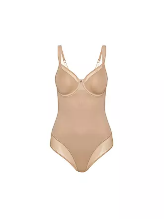 TRIUMPH | Body modellante con ferretto TRUE SHAPE SENSATION nero | beige